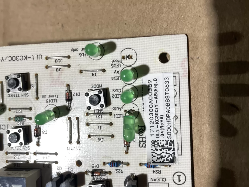 Frigidaire 17120300A00389 Air Conditioner Control Board AZ72991 | Wm1319