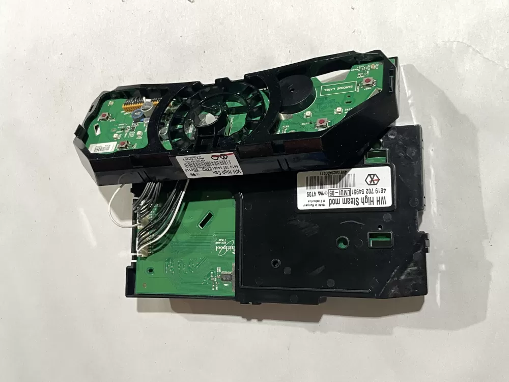 Whirlpool 4619-702-54951 Washer UI Control Boards