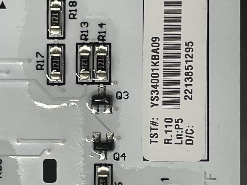 Maytag YS34001KBA09 P34001A3Z Washer Touch Sensor Board AZ23190 | WM923