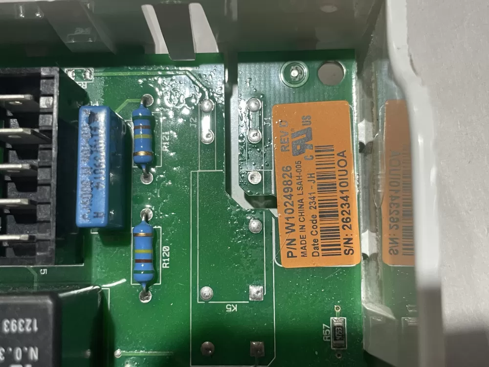 Whirlpool Maytag W10249826 W10249827 Dryer Control Board AZ188762 | Wm1526