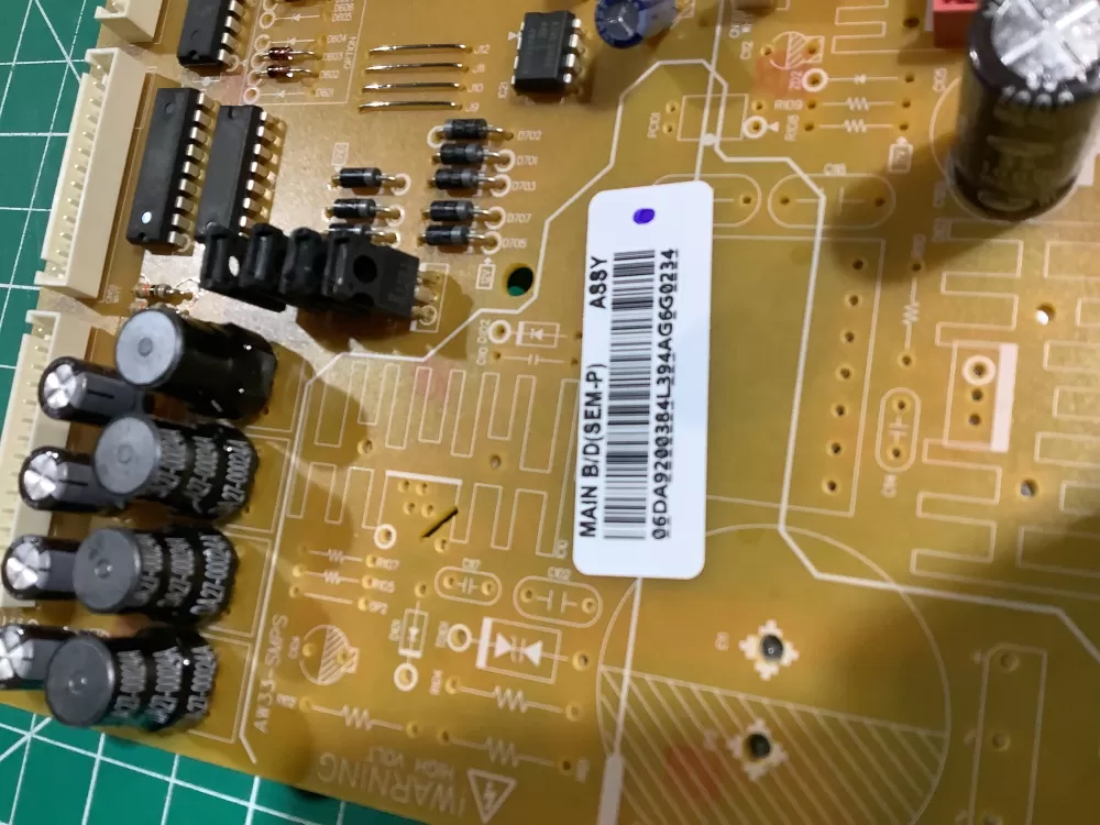 Samsung DA92 00384L DA9200384L Refrigerator Control Board AZ152821 | NR43