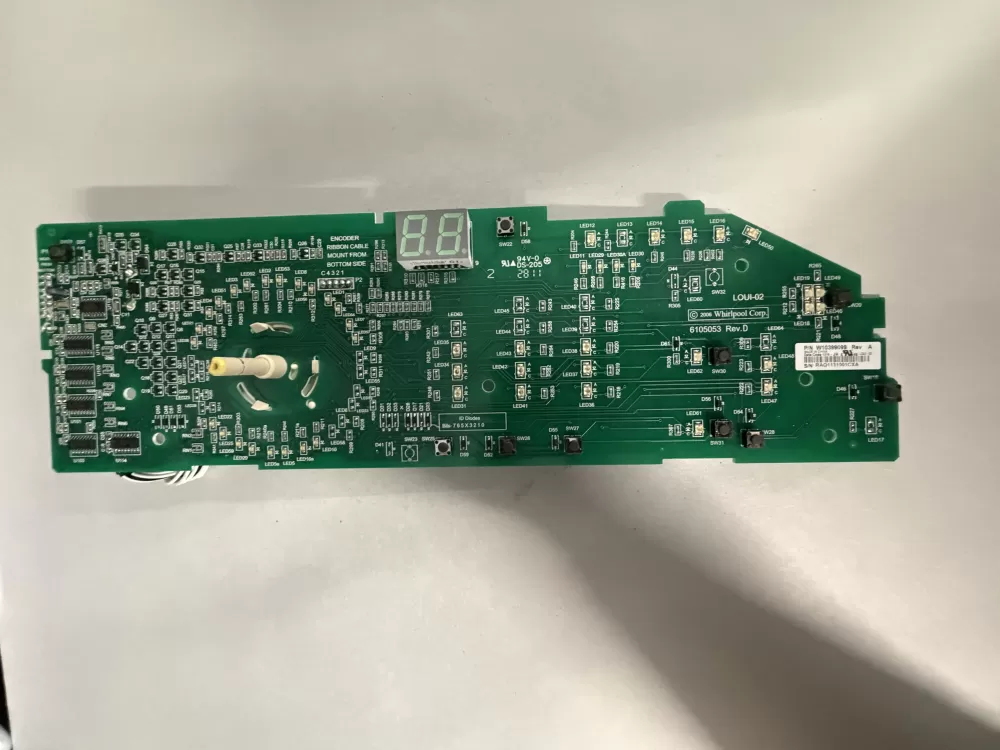 W10399099 Whirlpool Washer Board - Control