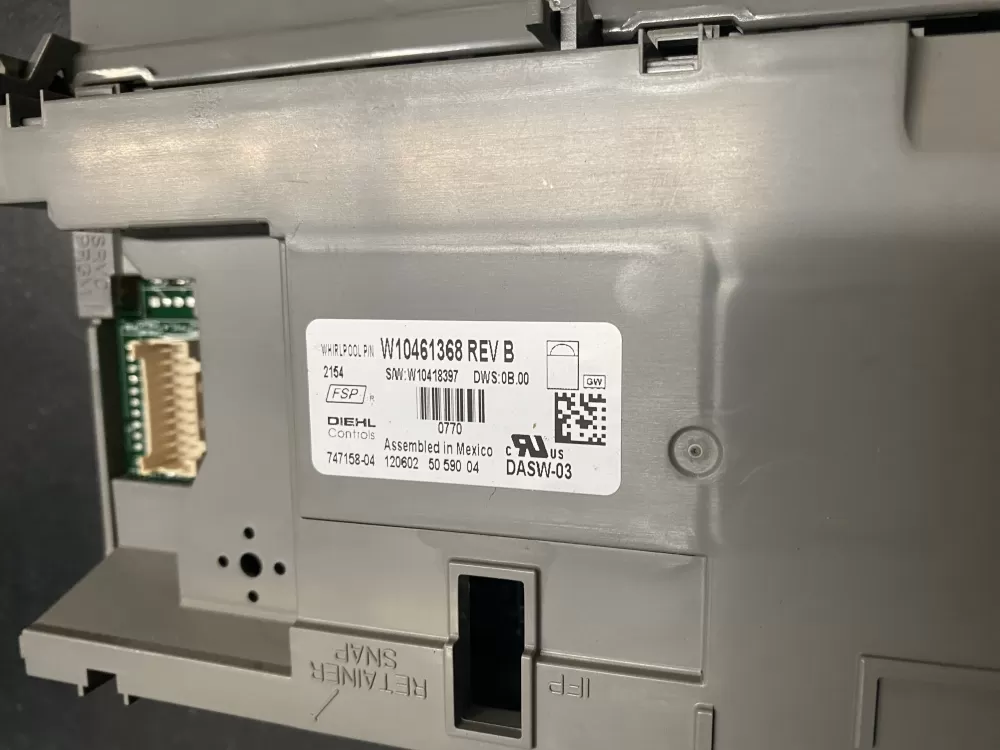 Whirlpool Maytag Kenmore W10111606 6105034 Dryer Control Board AZ9463 | BK897