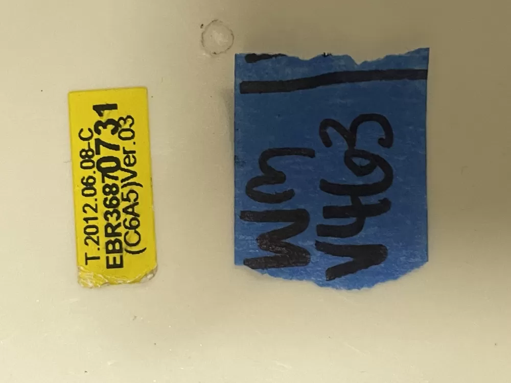 LG EBR36870731 Washer Control Board Panel AZ50934 | Wmv463