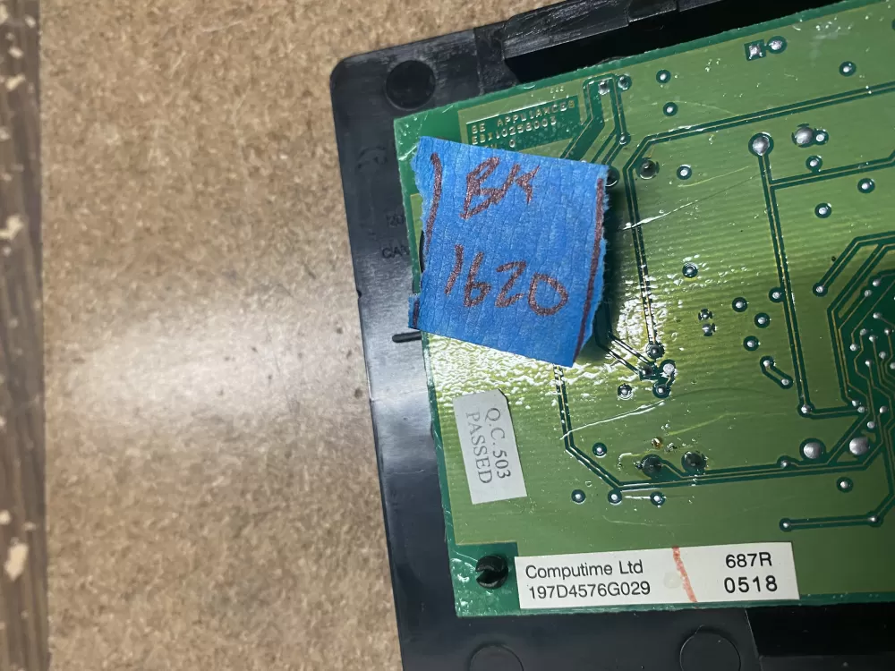 Kenmore KitchenAid W10084141 Dishwasher Control Board AZ7777 | BK1620