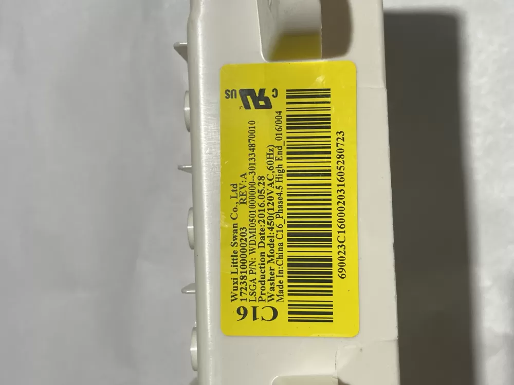 GE 301334870010 17238100000203 Washer Control Board AZ141481 | Wmv415