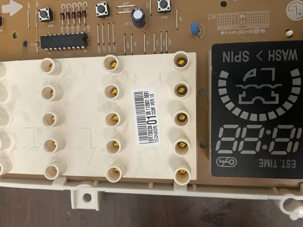 LG EAX32221203 EBR73823801 Washer Control Board AZ96544 | KMV551