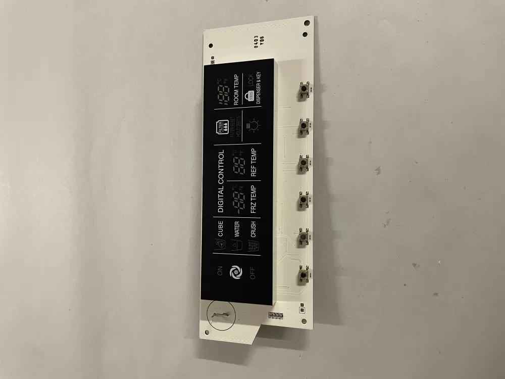 LG 6871JB1264B Refrigerator Control Board Dispenser Panel AZ137386 | KM2362