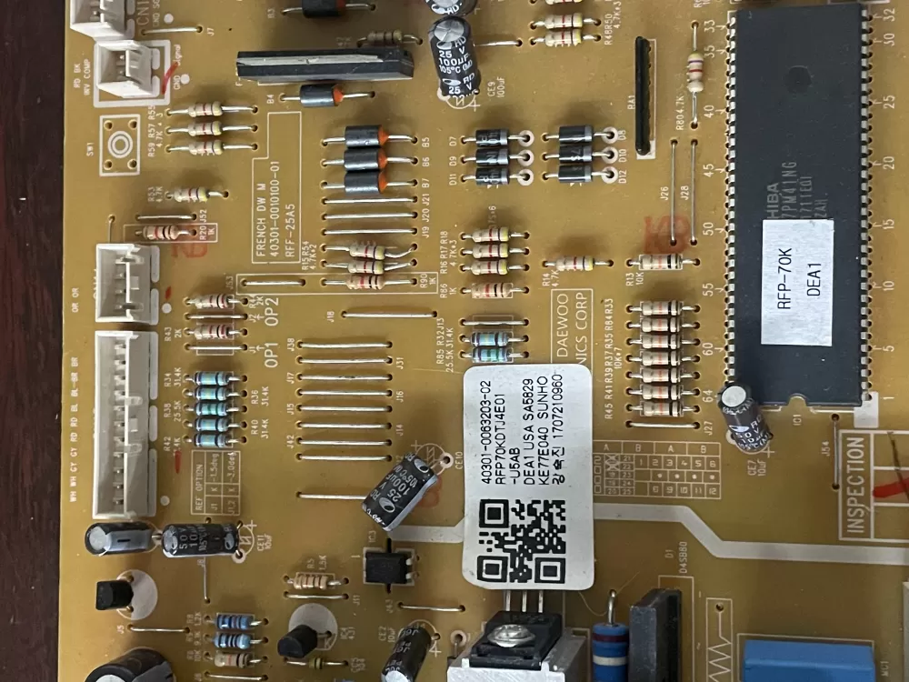 Kenmore 40301-0063203-02 Refrigerator Main Control Board AZ27598 | KM209
