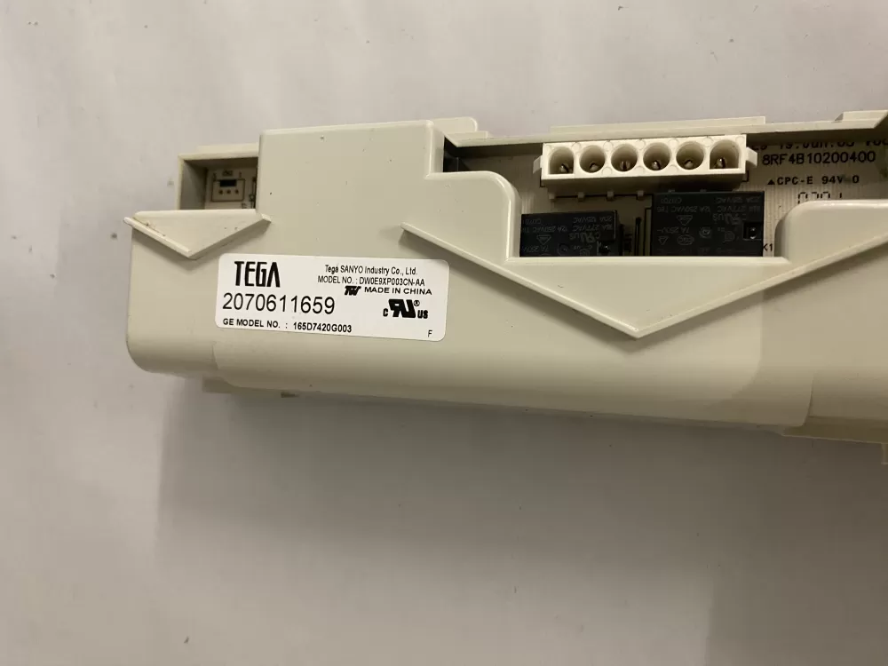 GE 165D7420G003 Dishwasher Electronic Control Board AZ204531 | BKV906
