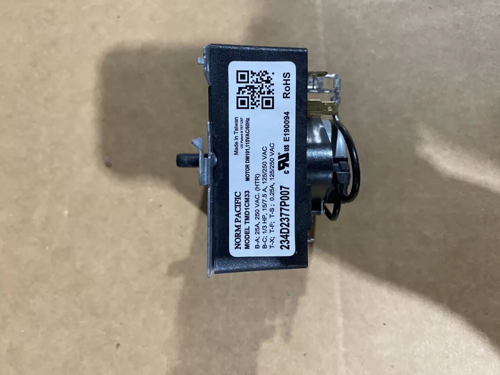 Hotpoint General Electric WE04X25586 234D2377P007 Dryer Timer AZ59174 | BK2038