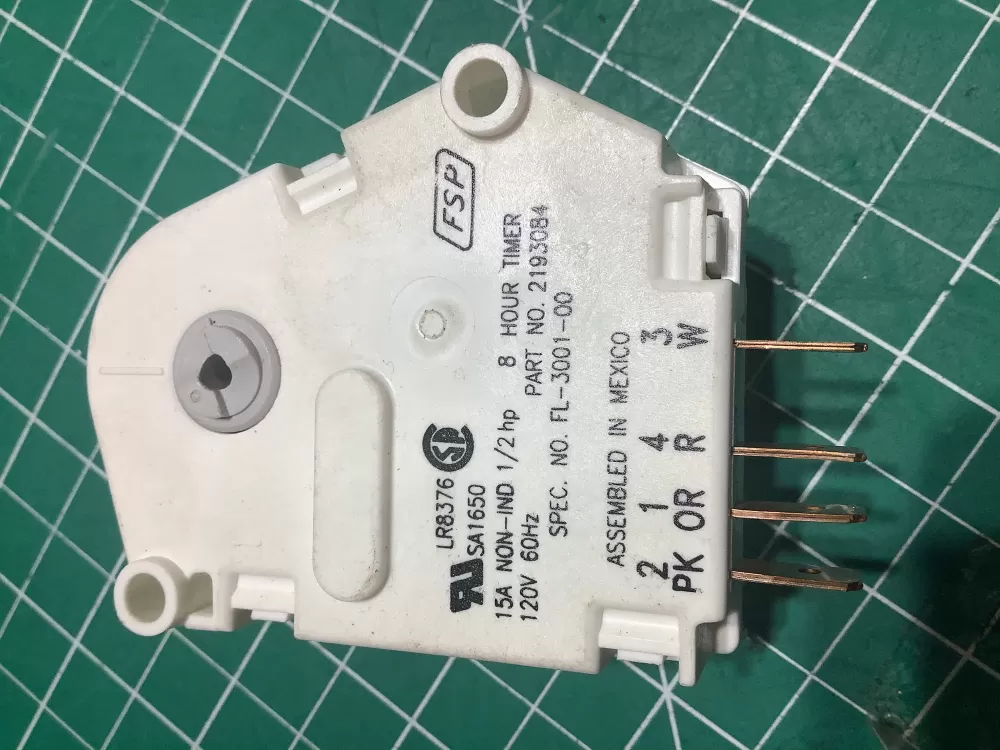 Whirlpool KitchenAid Kenmore Amana AP5985208 0053736 0055525 0056627 0056768 0056906 0056907 0057052 0311209 1101021 1105267 1113225 1114246 1114248 1114264 1114283 1114287 1115416 1118626 1127570 1127571 1127591 14210016 2149098 2154665 2154666 2154912 2154982 2154983 2154984 2162046 2162347 2172691 2176335 2176340 2176646 2176648 2188371 2188372 2188375 2188376 2193084 2199008 4210521 4210579 4210778 4318057 4339497 4339856 4343354 4343402 4356929 4389238 480561 482489 482493 483212 511883 513588 513590 513629 513630 530213 530214 530557 530558 531714 548044 548121 548140 548709 549090 549091 549238 549239 549252 549253 549256 549257 549875 549876 56906 798629 833531 833663 833757 833795 833840 850019 850038 850343 850344 850345 850608 850609 850694 850695 850731 850845 850847 850878 850879 851061 851106 851160 851161 851200 851269 851406 851701 851971 938035 940074 943428 943434 943435 943436 945486 945512 945513 945514 978266 978472 989280 989281 D70041-12 D7004112 FSP482493 R0950029 R0950217 W10740039 W10822278VP Y0053736 Y0055525 Y0056627 Y0056768 Y0056906 Y0311209 W10822278 PS11723171 Refrigerator Defrost Timer