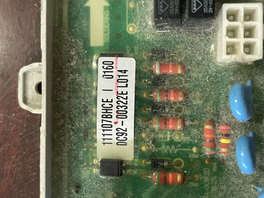 Samsung DC92-00322E Dryer Electronic Control Board AZ40646 | Wm1708