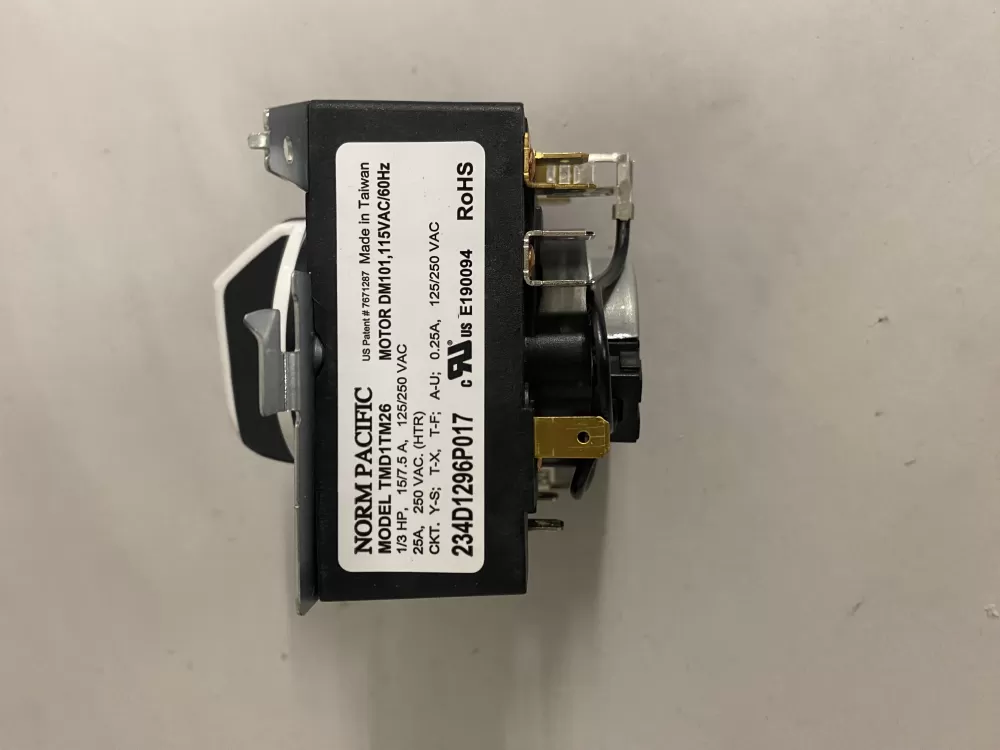 Kenmore  General Electric WE4M521 WE04X22654 PS11721520 234D1296P017 Dryer Timer