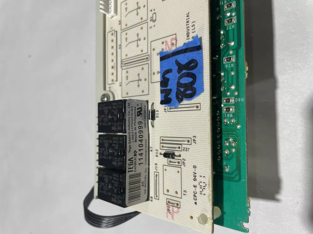 GE 175D5261G040 EBX1129P004 WH12X10614 Washer Control Board AZ111572 | Wm808