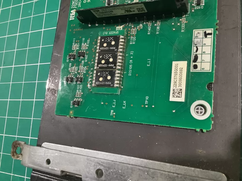 GE 229C5765G001 Range Control Board Panel AZ144004 | SL104