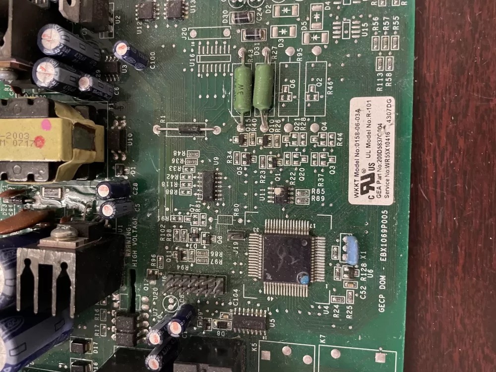 GE 200D5837G004 WR55X10942C Refrigerator Control Board AZ39785 | KM510