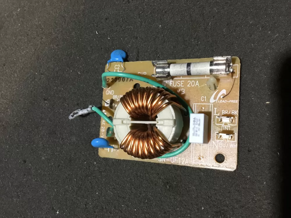 Frigidaire SN-UF12A Microwave Control Board Noise Filter AZ99524 | NR86