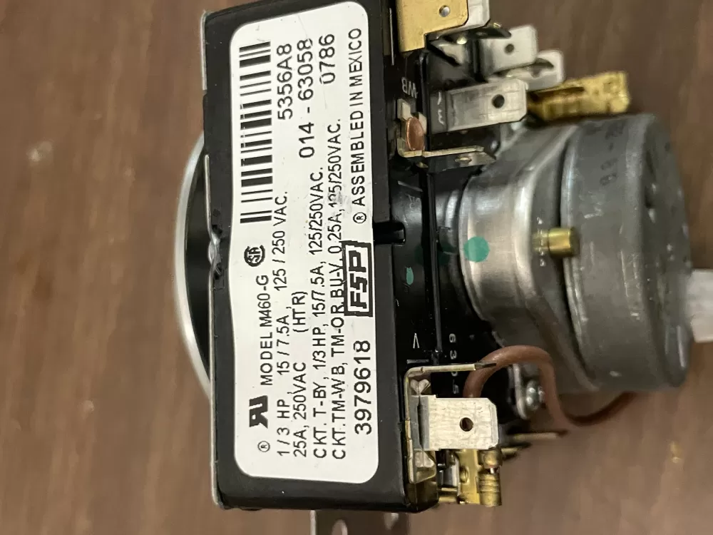 Whirlpool Amana Admiral AP6009056 3979618 3979618R Dryer Timer AZ93324 | Wm766