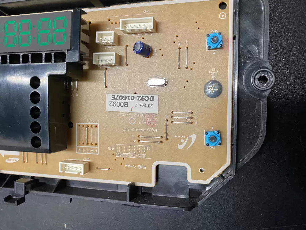Samsung DC92 01607E Dryer Control Board AZ19045 | BKV53