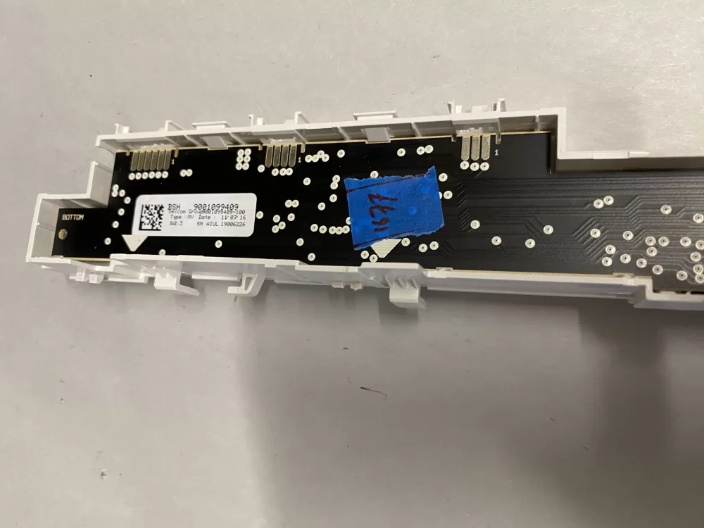 Bosch 9001099409 Dishwasher Control Board Interface AZ212528 | BK1677