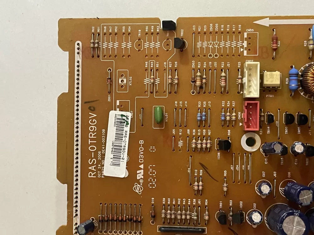 GE Wb27x10874 De41 00310b Microwave Control Board AZ151699 | KM1972
