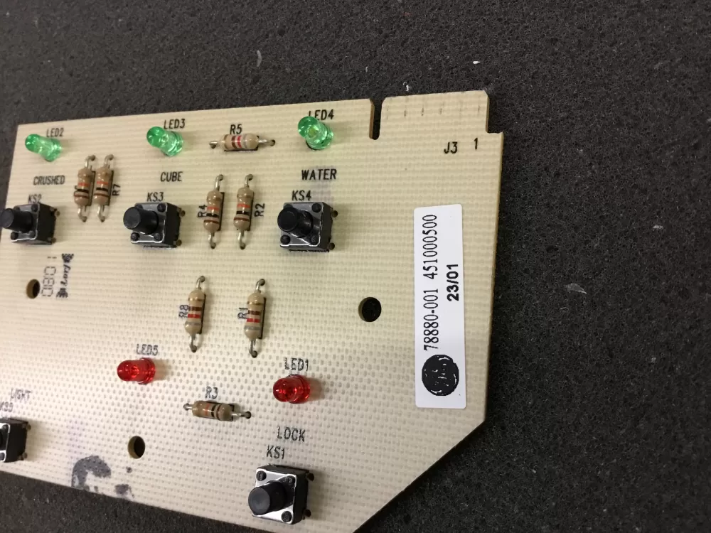 Maytag WP61005277 Refrigerator Dispenser Control Board Switch AZ80097 | NR1170