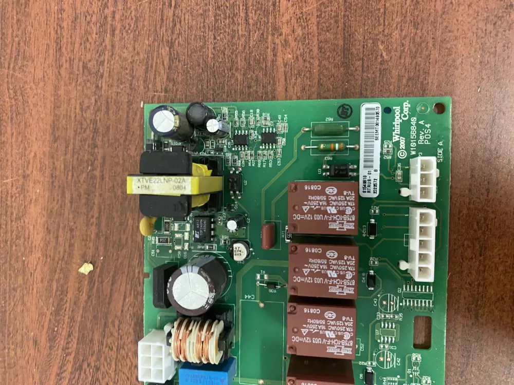 Whirlpool  Maytag  KitchenAid  Kenmore 61549810 W10156840 PW10259855  W10259855  2322572  4443417  PS11751365 Refrigerator Control Board