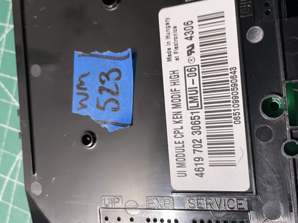 Whirlpool Kenmore 4619-702-30651 Washer Control Board AZ193392 | Wm523