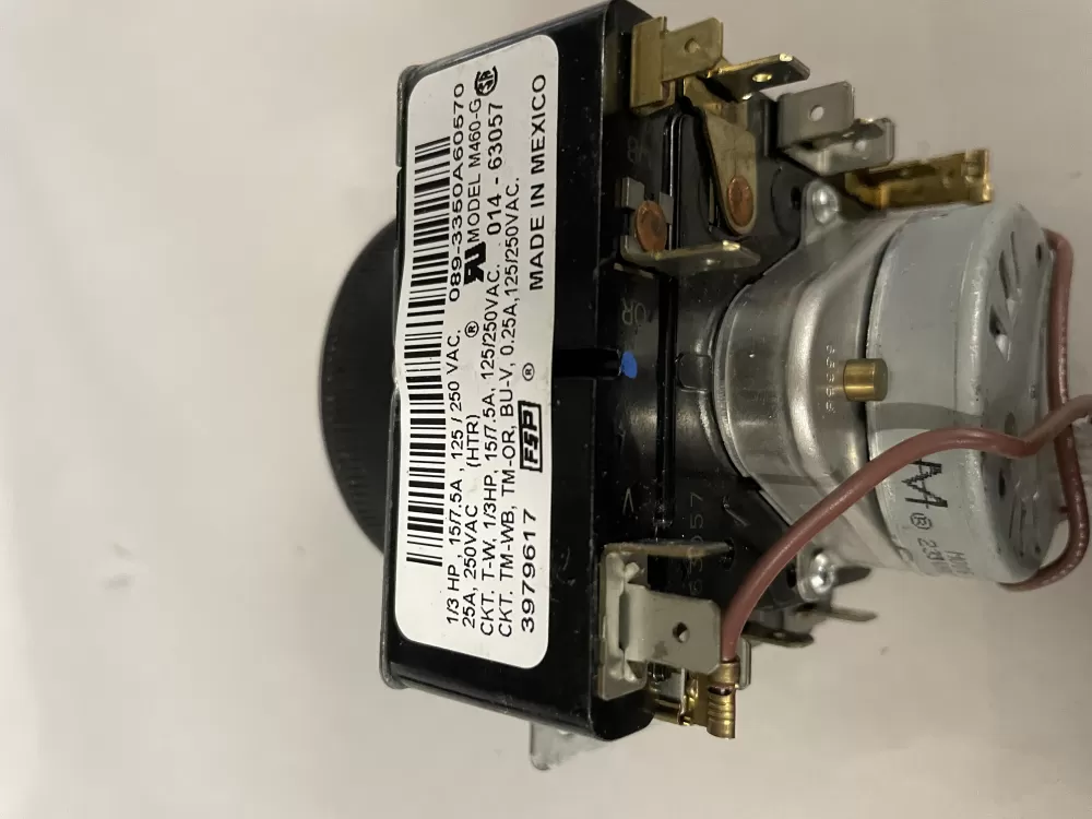 Whirlpool Maytag Roper Amana WP3979617 AP6009055 Dryer Timer AZ216438 | Wm884