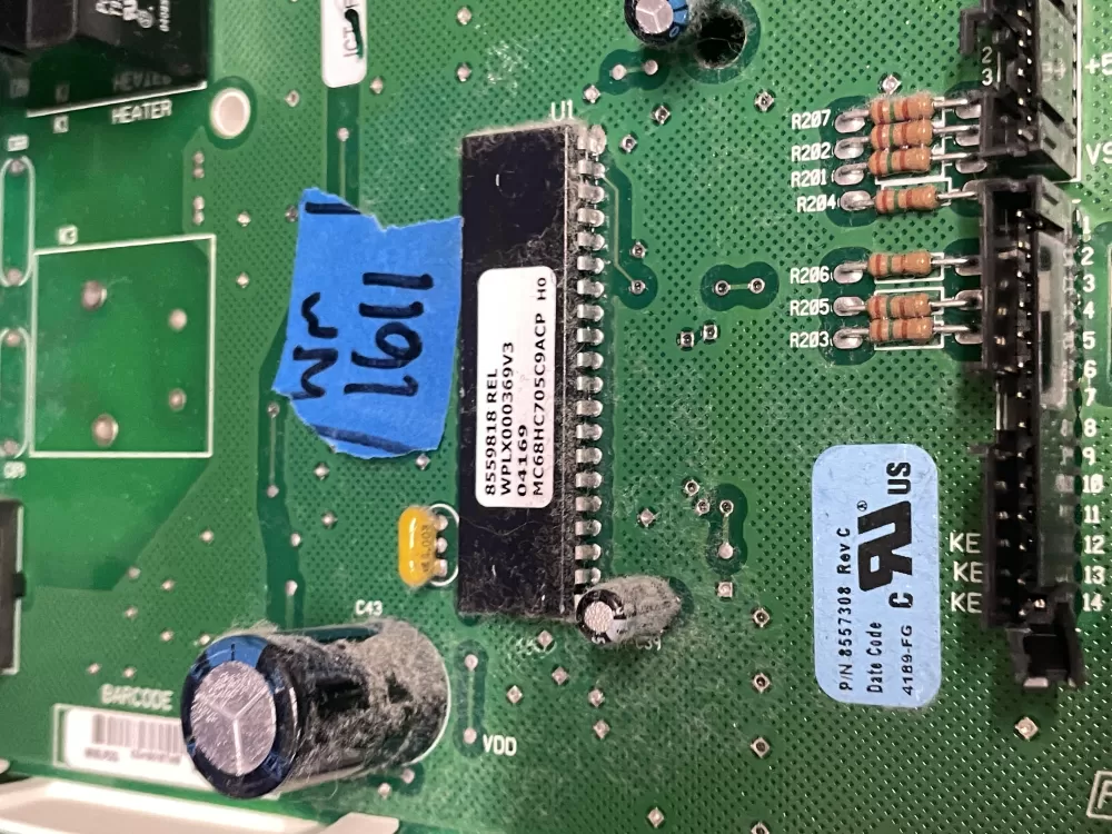 Whirlpool Kenmore WP8546219 3980062 A Dryer Control Board AZ211092 | Wm1611