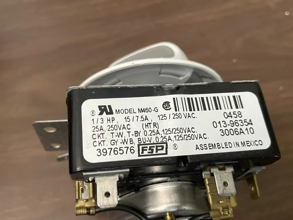 Kenmore 3406702A WP3976576 3406015 3406702 3976576 Dryer Timer AZ102132 | Wm919