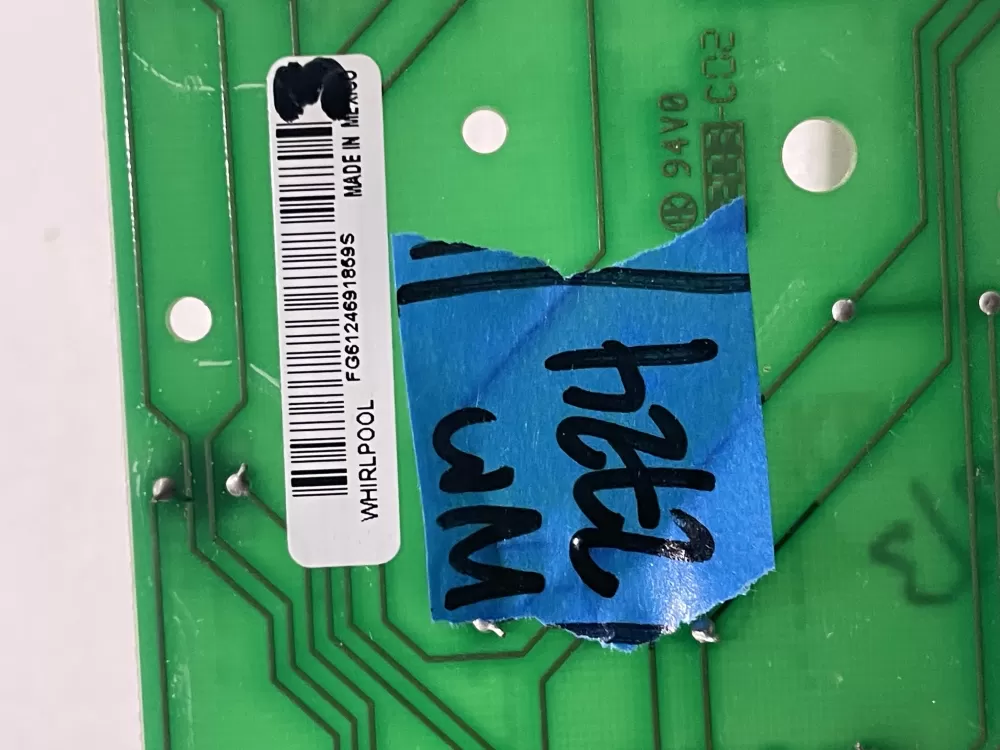  FG6124691859S Dryer User Interface Control Board
