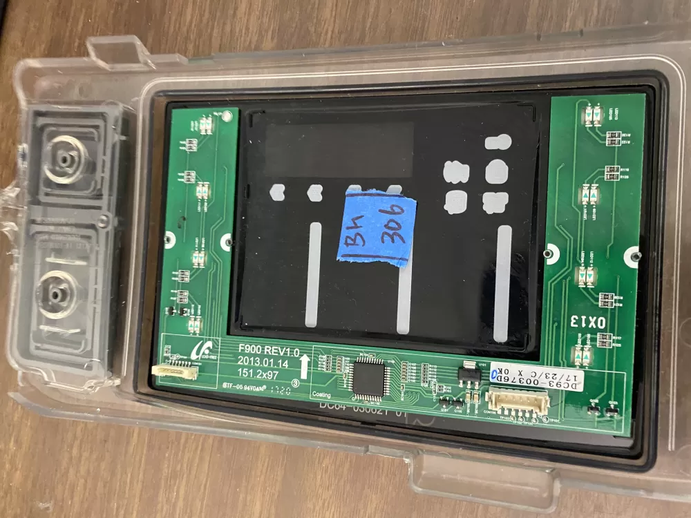 Samsung DC92-01607J DC94-06643A Dryer UI Control Board AZ30638 | BK306