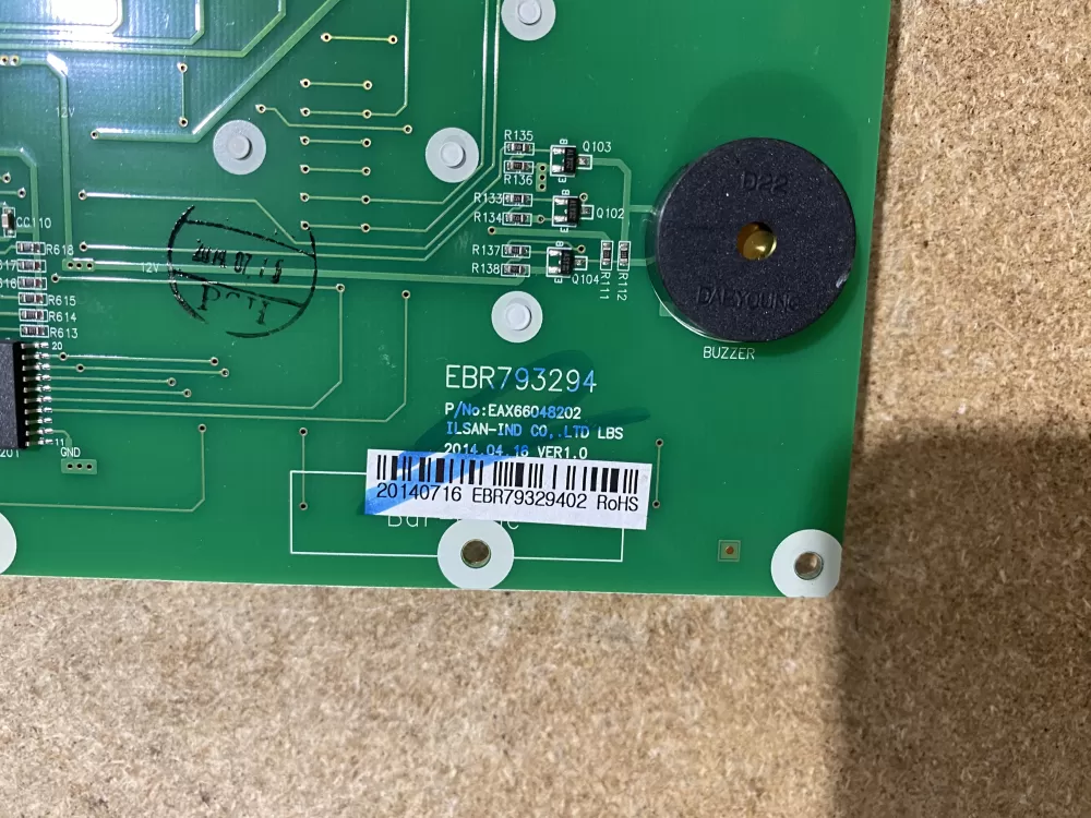 EBR79329402 KENMORE WHIRLPOOL REFRIGERATOR DISPENSER CONTROL AZ65553 | BK2109