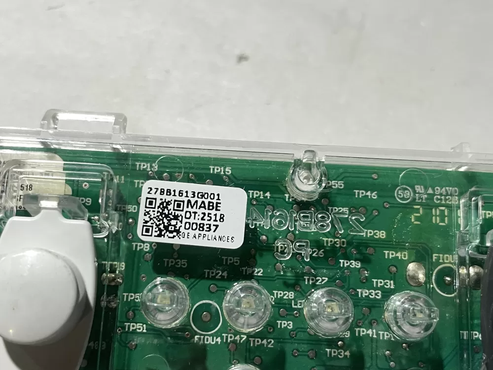 GE Electrolux 278B1613G001 Dryer Control Board AZ104918 | Wm1080