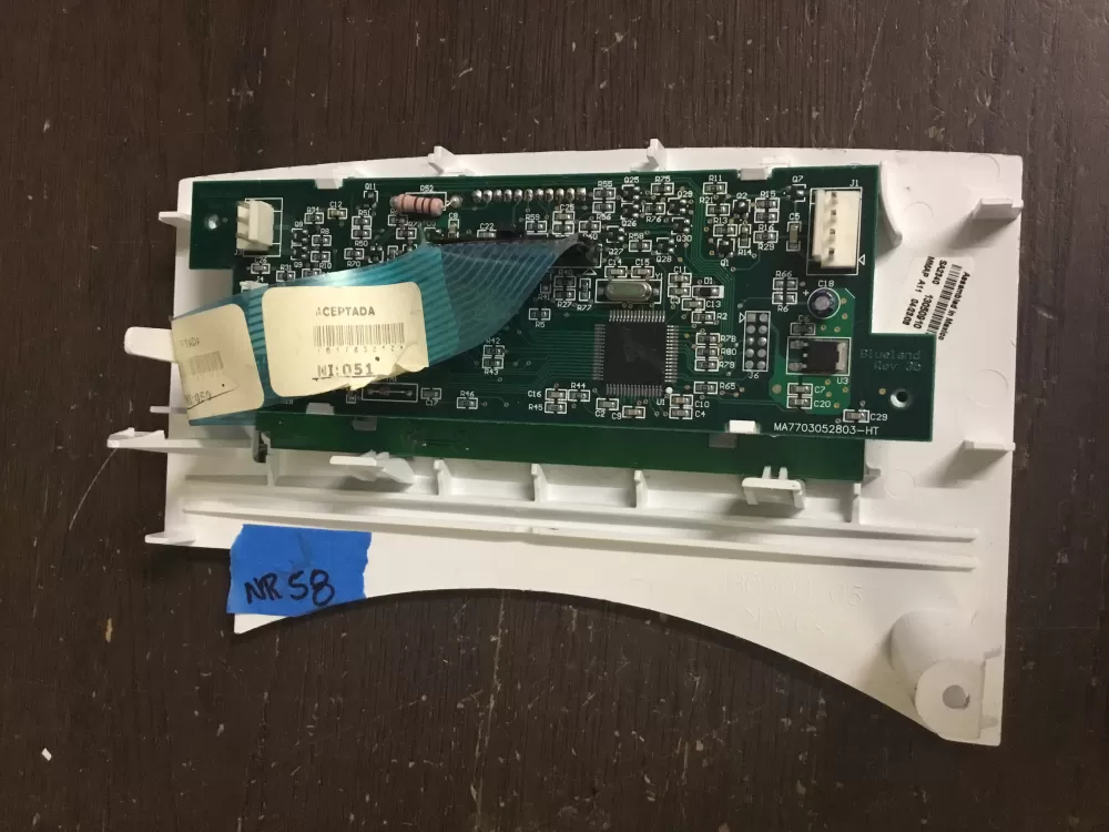 Whirlpool WPW10708780 Jenn-Air Refrigerator Display Control Board AZ18452 | NR58