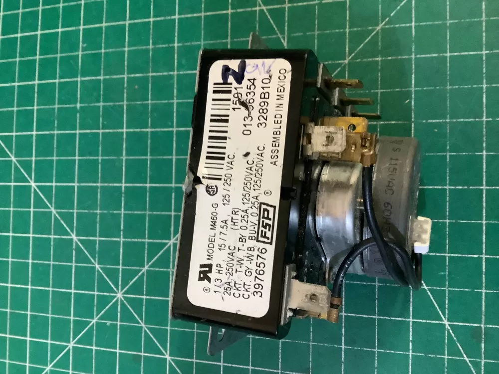 Kenmore 3406702A WP3976576 3406015 3406702 3976576 Dryer Timer AZ198819 | NR2770