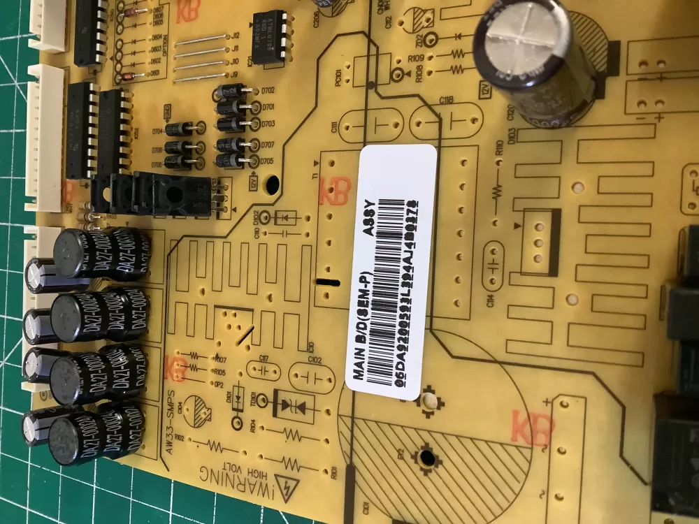 Samsung DA92 00593L Refrigerator Control Board AZ189547 | NR2453