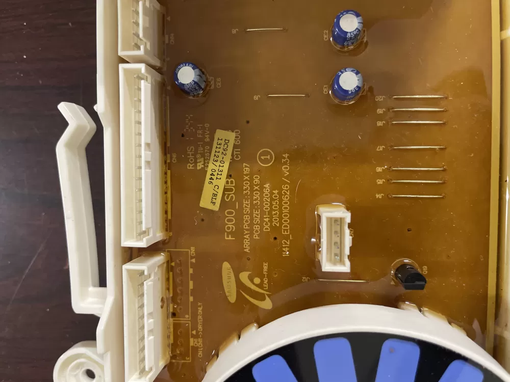 Samsung DC92 01311C PS8763911 DC9201311C Washer Control Board AZ64682 | KMV578