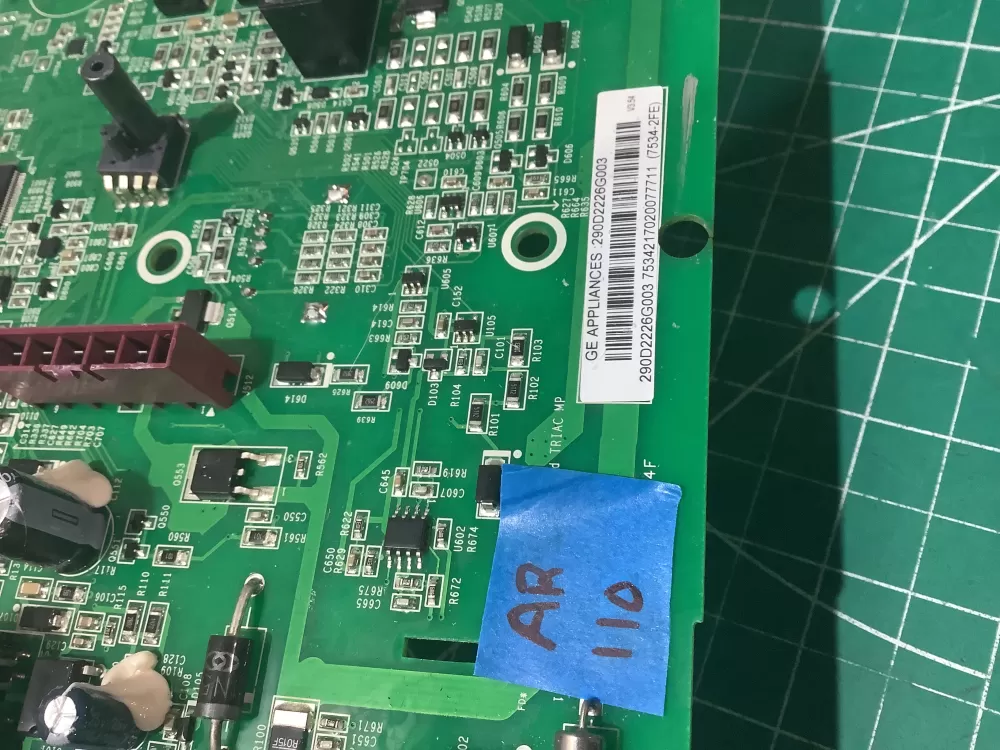 GE WH22X32357 290D2226G003 WH18X28174 Washer Control Board AZ195988 | AR110