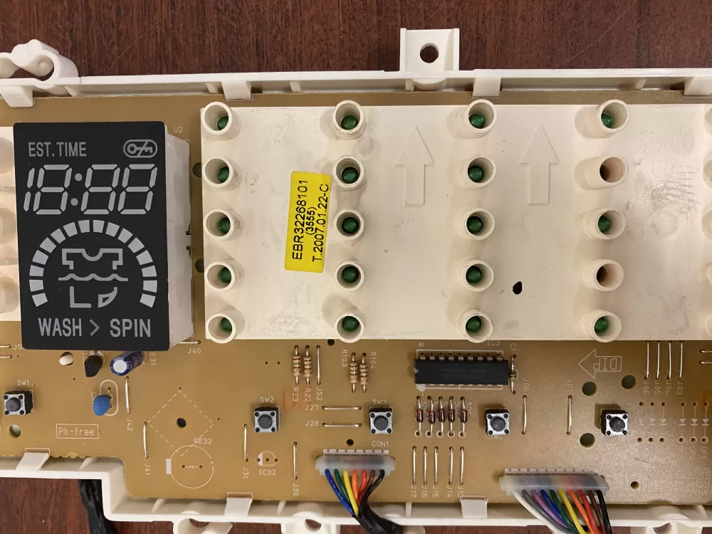 LG EAX32221201 EBR32268101 Washer Control Board AZ37664 | BK1302