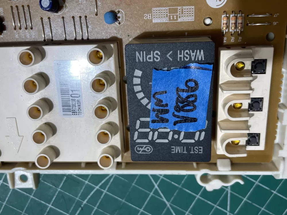 LG EAX32221203 EBR73823801 Washer Control Board AZ196310 | Wmv886