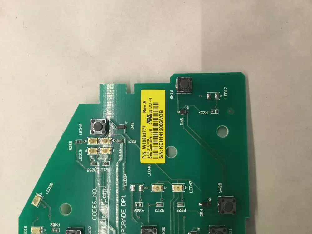 Whirlpool W10563777 Washer Control Board AZ99873 | BG1187