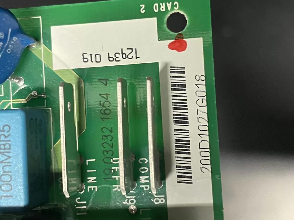 GE EBX1005G01 200D1027G018 Refrigerator Control Board AZ19772 | WM1126