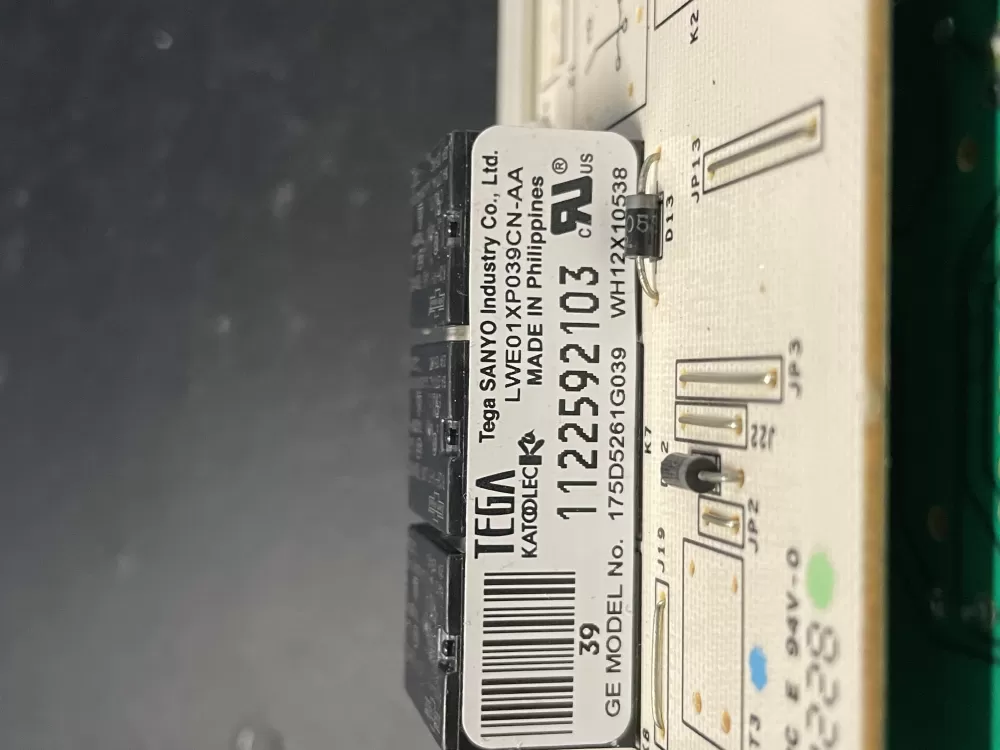 GE WH12X10614 175D5261G039 EBX1129P004 Washer Control Board AZ10357 | 1373