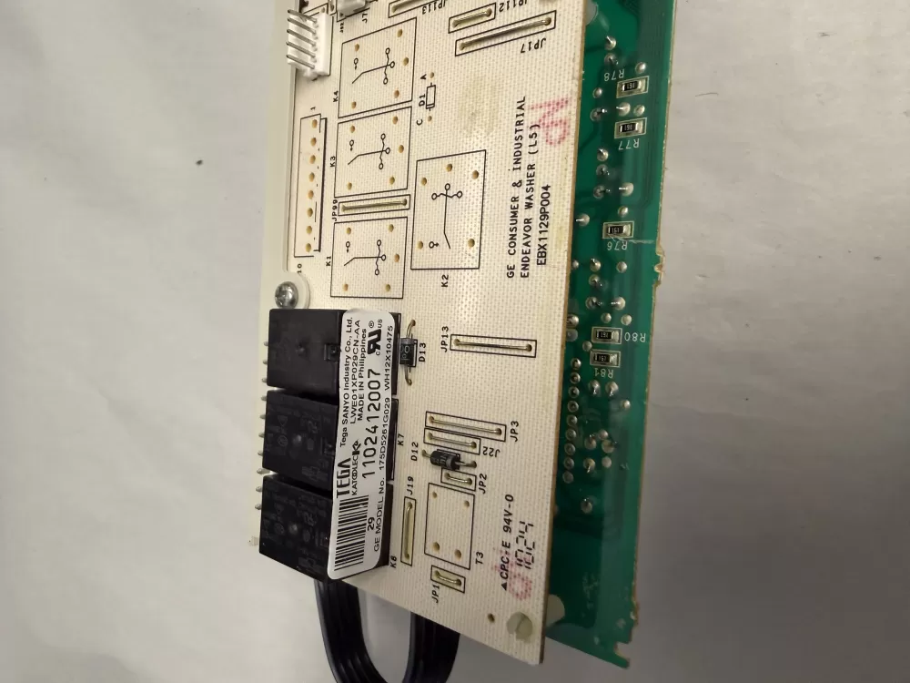 GE 175D5261G029 EBX1129P004 WH12X10475 Washer Control Board AZ217037 | KM2444
