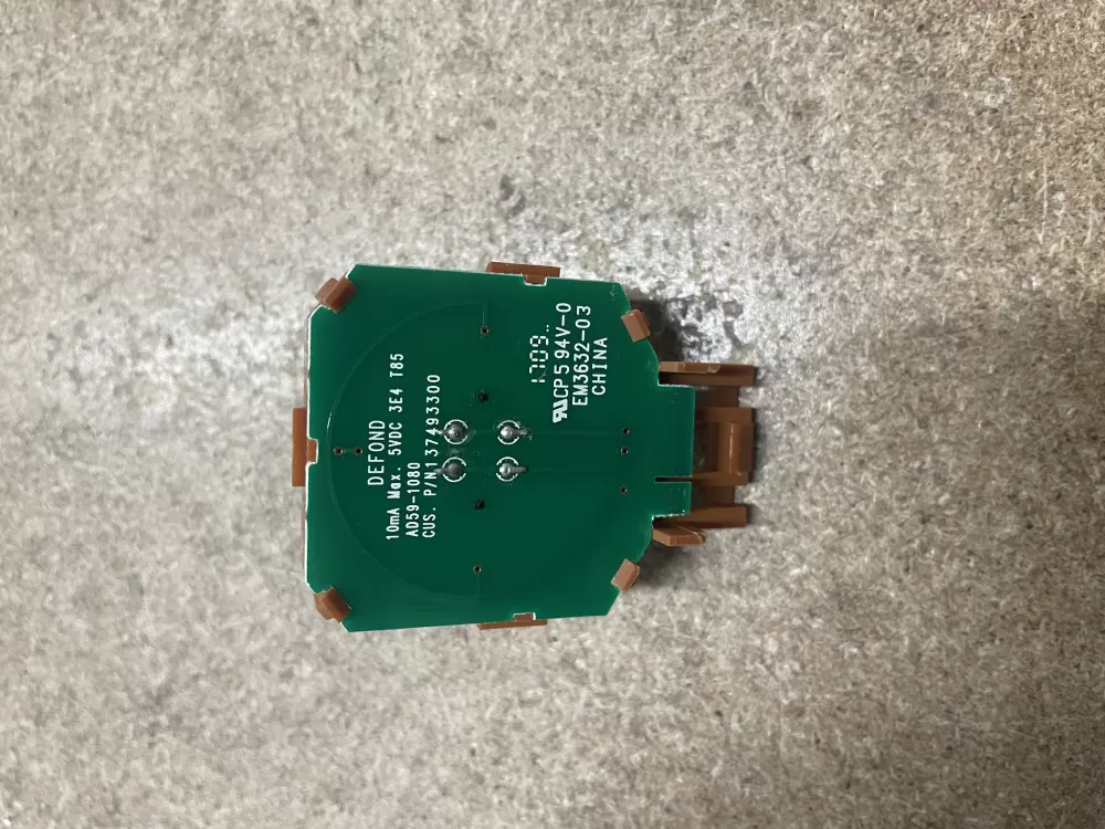  Frigidaire 137493300 Washer Control Board Selector Switch AZ15133 | KM1229