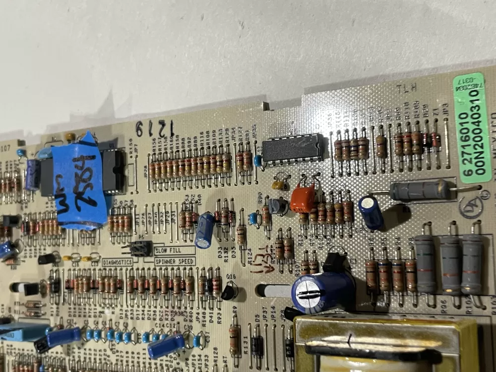 Whirlpool Washer Control Board 60C20040107 00N0040310 AZ168990 | Wm2484