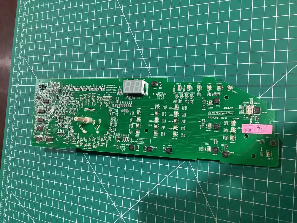 Whirlpool W10051173 Washer Control Board AZ145595 | NR2439